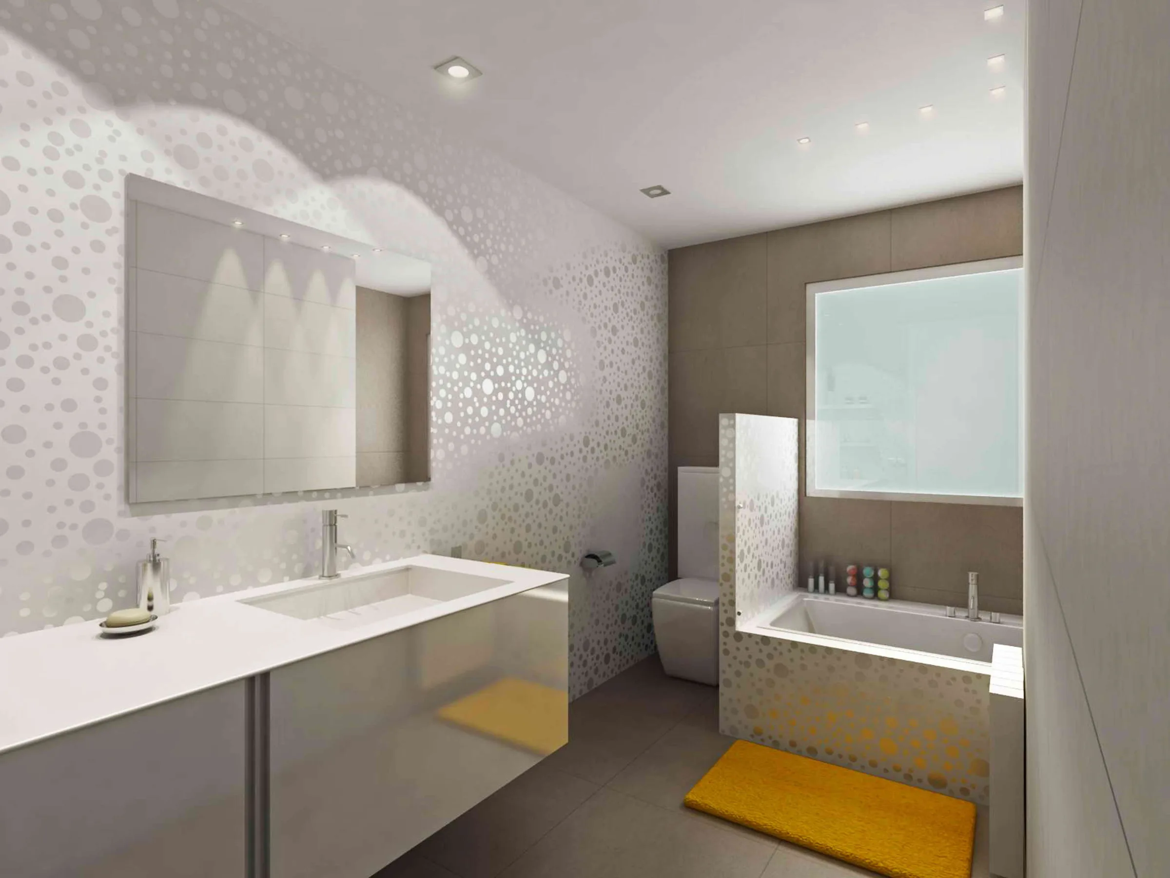 Segundo baño con bañera