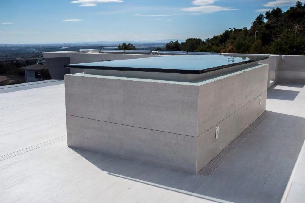 Placas solares integradas en la cubierta